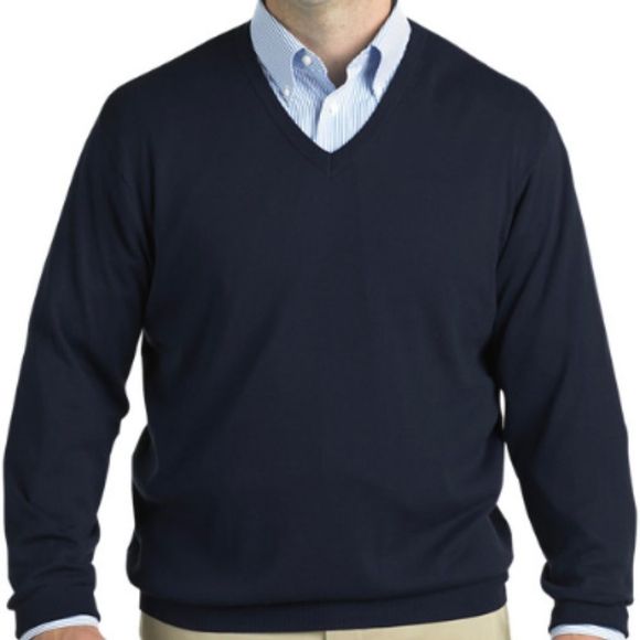 Men's 3XT Navy Sweater - Picture 1 of 2